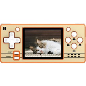 Resim Q20mini 64-bit Gba Retro Fc Nostaljik Mini Oyun Konsolları, Turuncu İngilizce Versiyonu 16g 