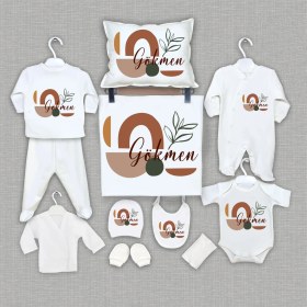 Resim Bebeqon Isme Özel 11'li Organik Hastane Çıkışı 