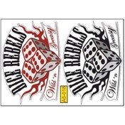 Resim A5 Sticker 027 Tek Paket Çoklu Sticker Çok Renkli 