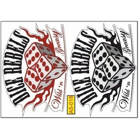 Resim A5 Sticker 027 Tek Paket Çoklu Sticker Çok Renkli 