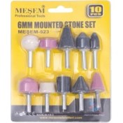 Resim Meşem 523 Taş Mini Kalıpçı Taşlama Seti 10'lu 