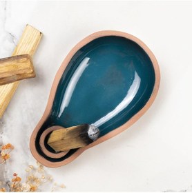 Resim Auralis Green Seramik Ağaç Tütsülük 