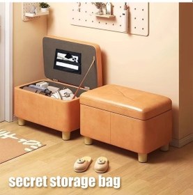 Resim Willowhaven Siyah 1 Adet Gizli Para Çantası, Yatak Altı Ve Masa Altı İçin, Değerli Eşya Ve Nakit Saklama Siyah 