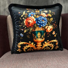 Resim CLASSIC-9448 - 43x43 (KARE) Sadece Kılıf Düz Fitilli 