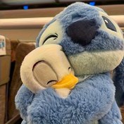 Resim 1 Adet Disney Stitch Köpek Peluş Oyuncak, Büyük ve Orta Boy Köpekler ile Kediler İçin Uygun, Yumuşak Mavi Renkli, Çiğnenebilir Büyük Gözlü Peluş Oyuncak, Sevimli Karakter Figürü, Oda Araba Kanepe Dekorasyonu için İdeal, Noel Doğum Günü Hediyesi, En İyi Seçim 