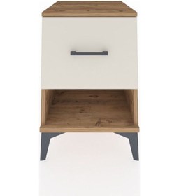 Resim Kronos Komodin Tek Çekmeceli 44x59x64 Çam-aytaşı Atlas Çam 