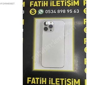 Resim Apple iPhone 13 Pro Max İkinci El YD | 128 GB | Gümüş 