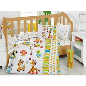 Resim Cotton Box Oyun Bahçesi Turkuaz Bebek Nevresim Takımı 