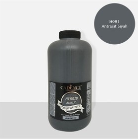 Resim Cadence Hibrit Akrilik Boya 2 Lt - H091 Ant.Siyah 