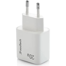 Resim Soultech SC223 Type-C & Pd 3A Hızlı Seyahat Şarj Adaptörü 