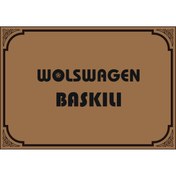 Resim CİHAN KAĞIT Yatay Wolkswagen Baskılı Oto Paspas Kağıdı 500 Adet 50x35 Ebat 135 gram 
