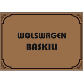 Resim CİHAN KAĞIT Yatay Wolkswagen Baskılı Oto Paspas Kağıdı 500 Adet 50x35 Ebat 135 gram 