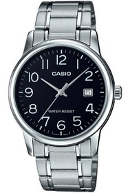 Resim Casio Gümüş Siyah Renk Erkek Kol Saat 