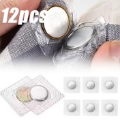 Resim 12 adet Ağır Hizmet Manyetik Düğmeler - Güçlü Tutuşlu Görünmez Manyetik Kapanış, Pencereler, Çantalar, Giysiler, Scrapbooking için Kaymaz Manyetik Bağlantılar - Dikiş, El Sanatları, DIY Projeleri için Dayanıklı Metalik Kaplama - Kumaş, Deri, Kağıt El Sanatları, El Sanatları Malzemeleri, Şık Tasarım, Güvenilir Bağlantı, El Sanatları Tutkunları ile Uyumlu 