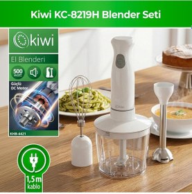 Resim Kiwi KC-8219H 500 W El Blender Seti 