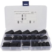 Resim Ferrit Çekirdek Kit Kablo Klipsi Üzerinde 25 Pcs Klipsi Araba Için Uygun Siyah Filtre Yurt Dışından 