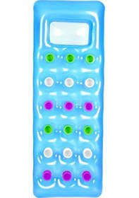 Resim Deniz Yatağı Bardaklı 188x71cm - 43040 - Mavi Çok Renkli 