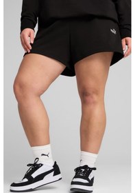 Resim Puma Ess Small No. 1 Logo Shorts Kadın Şort Siyah 