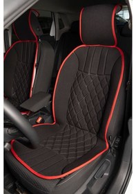 Resim Space Elegance 2'li Set Minder Siyah-Kırmızı / KLMNY536 