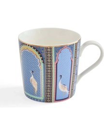 Resim Sara Miller Hindistan Kupası, Çivit Mavisi 