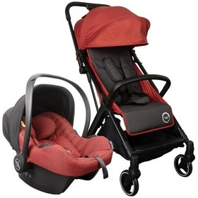 Resim Bagi Gravity Autofold Red Cosmo Travel Sistem Bebek Arabası Red 