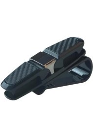 Resim Platinum Araç Içi Gözlük, Kart, Kartvizit Tutucu, Çift Taraflı Klipsli Güneş Gözlüğü Tutucu 