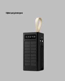 Resim 50.000 Powerbank Güneş Enerjili renkli 