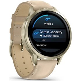 Resim Garmin Venu 4 - 41- 42 MM Deri Kordon Akıllı Saat (Distribütör Garantili) 