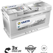 Resim Varta 12V 95 Ah Agm Start&Stop Akü G14 - 523340549 Varta