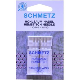 Resim Schmetz 19 Numara Ev Tipi Dikiş Makine Kanatlı İğne 