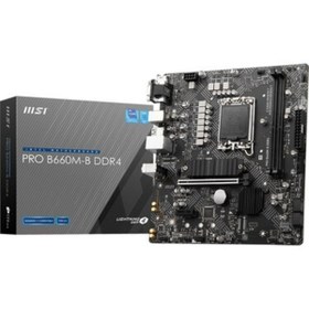 Resim MSI Pro B660M-B D4 1700P Vga Hdmi MSI