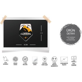 Resim Bay Etiket Hbg65 Tirmanis Ruhunu Ozgur Birak Yazili Etiket 