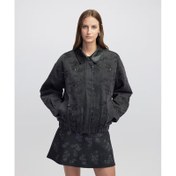 Resim İpekyol Kontrast Yaka Kadın Payetli Mont (IW6250012027) 