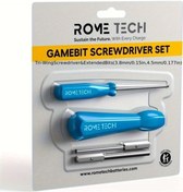 Resim Cloud011 Gamebit Tornavida Seti 3.8mm 4.5mm Tri Wing Oyun Konsolu Kumanda Tamir Aleti 