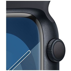 Resim Apple Watch Series 9 GPS 45 MM Alüminyum Kasa Spor Kordon S/M Akıllı Saat (Apple Türkiye Garantili) 