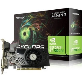 Resim Arktek NVIDIA GeForce GT730 Cyclops 2 GB DDR3 128 Bit Ekran Kartı 