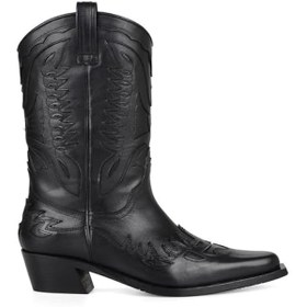 Resim Bayan Kovboy Çizmesi (Buz) 