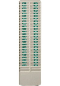 Resim Manuel Kart Basma Saati Kart Dolabı 50 Lik 