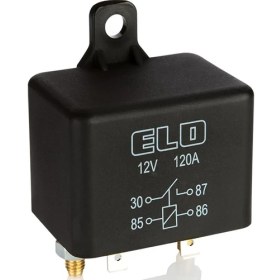 Resim Elo Yüksek Amperli Güç Rölesi 12V 120A Su Geçirmez Marine Elo 