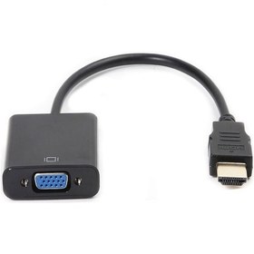 Resim HDMI To Vga HDMI To Vga Adaptör Çevirici Dönüştürücü 