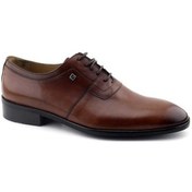 Resim Fosco 9592 Taba Hakiki Deri Klasik Erkek Ayakkabı 