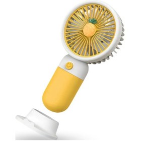 Resim Büro Ev Ofis Hediyesi İçin Sevimli Telefon Tutuculu El Fanı 