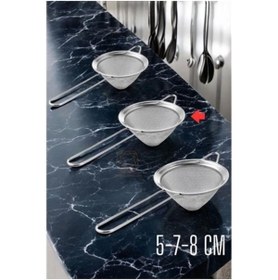 Resim shopwave Andres 3 Boy Paslanmaz Çelik Süzgeç Seti 