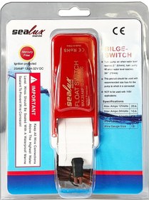 Resim Sealux Sintine Otomatiği Sintine Flatörü Sintine Şamandıra 12-24V 