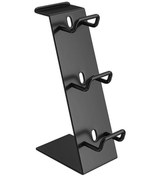 Resim Gaojunshop01 Siyah Çok Amaçlı Masaüstü Kulaklık Ve Oyun Konsolu Askılığı Alüminyum Tutacaklı 