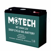 Resim Motech 12 Volt 24 Amper Jel Bisiklet Aküsü=(1 Yıl Garanti)= 