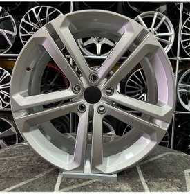 Resim 17 İnç 5x114.3 Mallory Gümüş Jant Modeli 4 Adet 