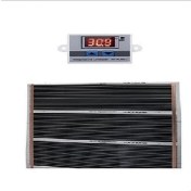 Resim Karahisar Kuluçka 80X600 Dijital Termostatlı Halı Altı Isıtıcı Karbon Film 