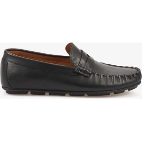 Resim Kemal Tanca Erkek Hakiki Deri Bağcıksız Kauçuk Tabanlı Loafer A9408 