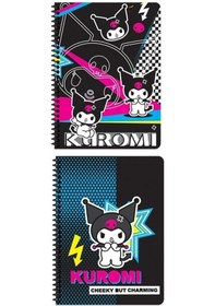 Resim Keskin Color Kuromi 80 Yaprak Karton Kapak Defter 2 Li Set 1 